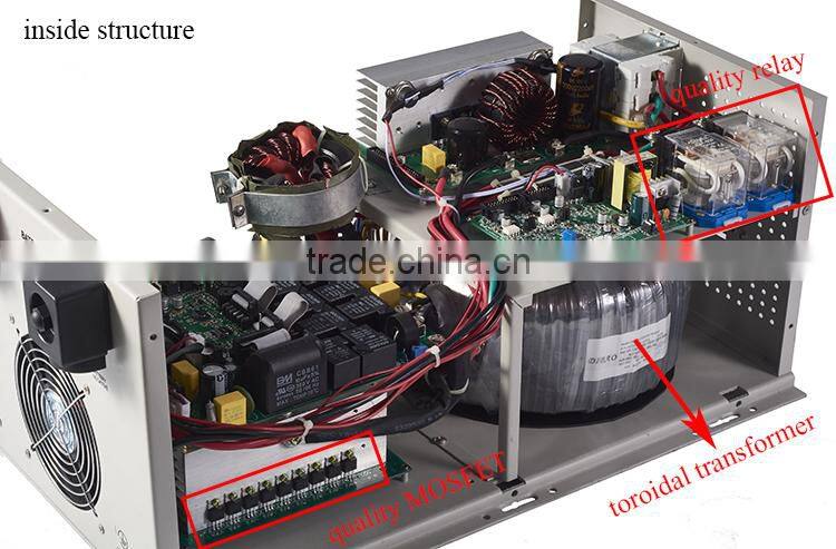 3 stages charging solar Inverter with PV Charger 24V or 48V SC-G 5KVA 4000W