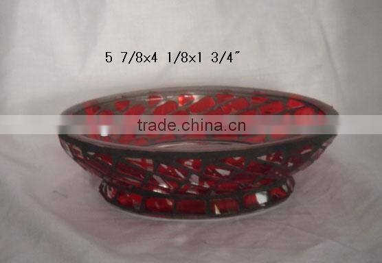 mosaic glass bathroom sets