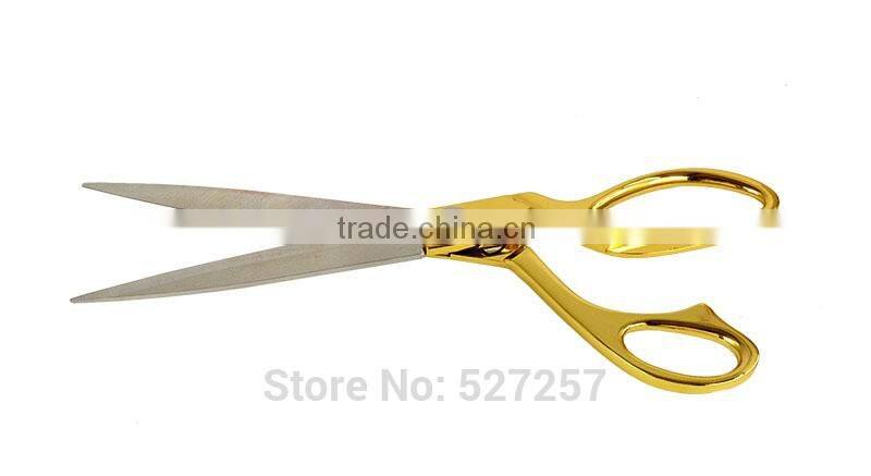 10.5'' Gold Cutter Dressmaking Tailor Shear Scissor Leather Craft Fabric Tool