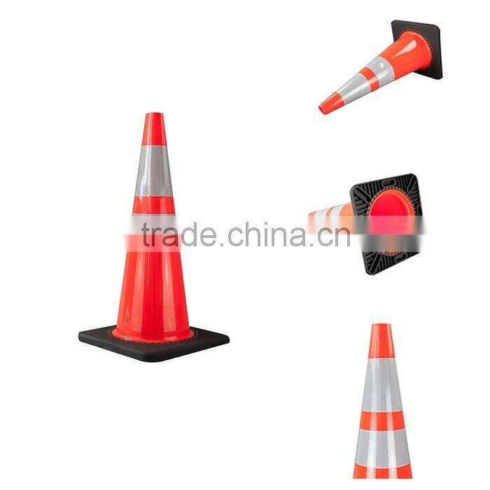 Low price guaranteed quality flexible traffic cone