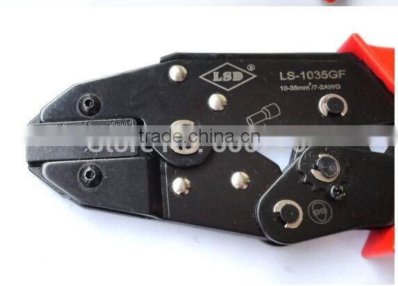 Hardware tools mini european style crimping pliers LS-1035GF