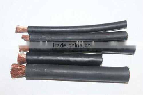 copper conductor rubber sheathed welding cable/rubber welding machine cable