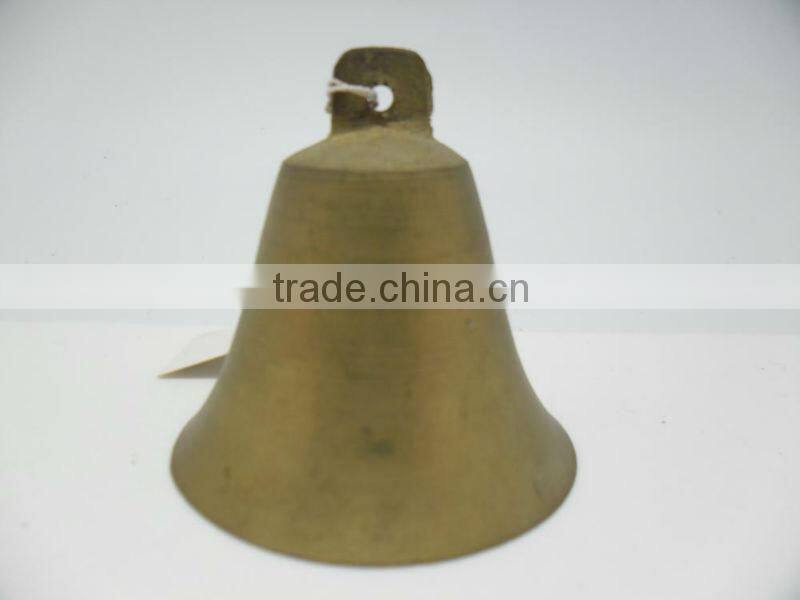 2.5" small brass bells for decoration A3-223 with polished surface finish(A526) .