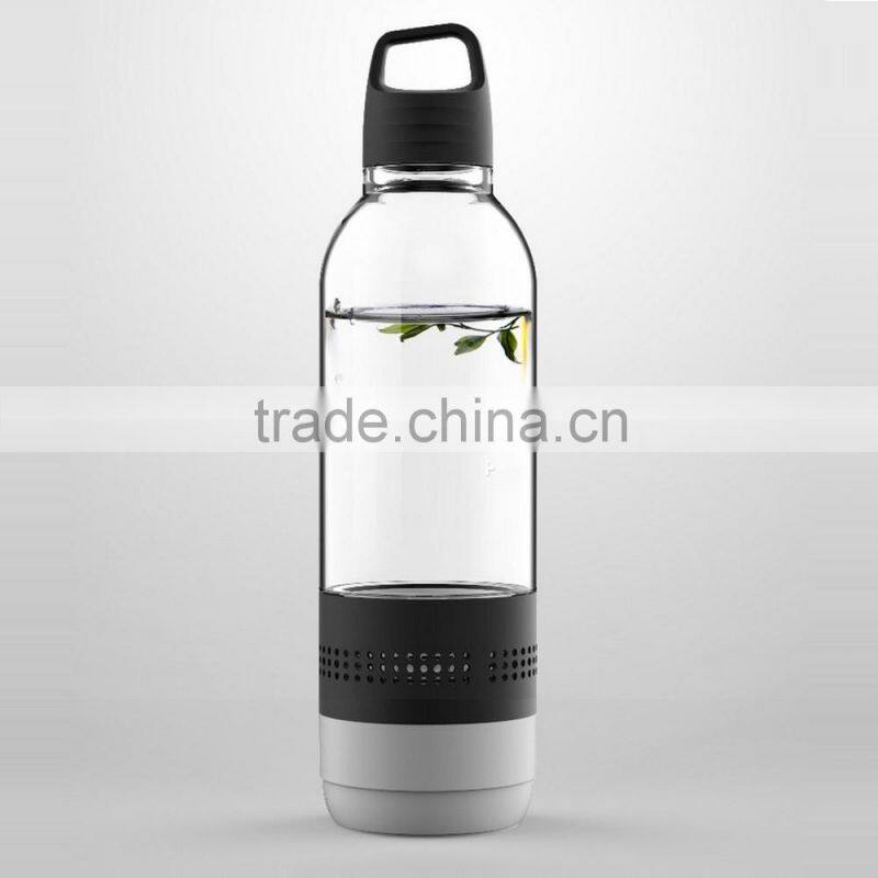 Surround Stereo Waterproof Wireless Bluetooth Speaker, Sports Water Bottle with LED Light