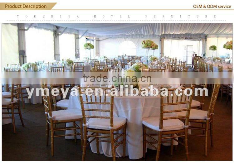 Wholesale durable stacking aluminium wedding chair metal banquet hall chairs for sale