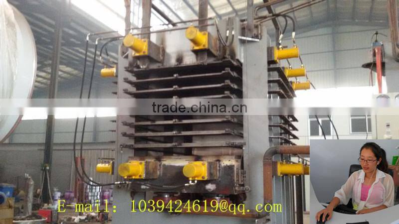 2 Brock board Melamine Lamination Hot Press in 4 sides pressure