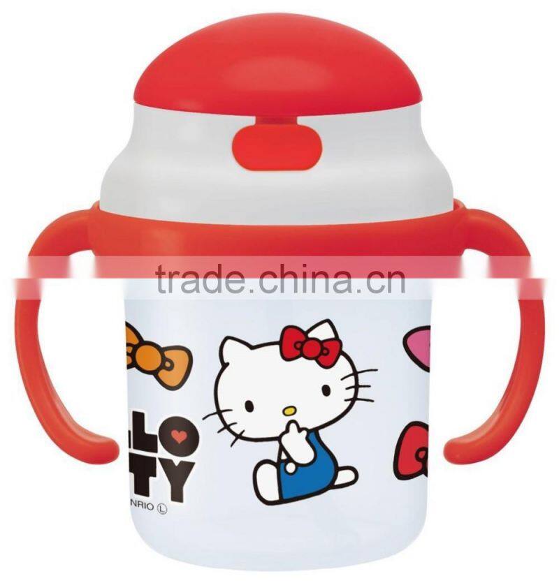 infant plastic cute straw cup Training Cup