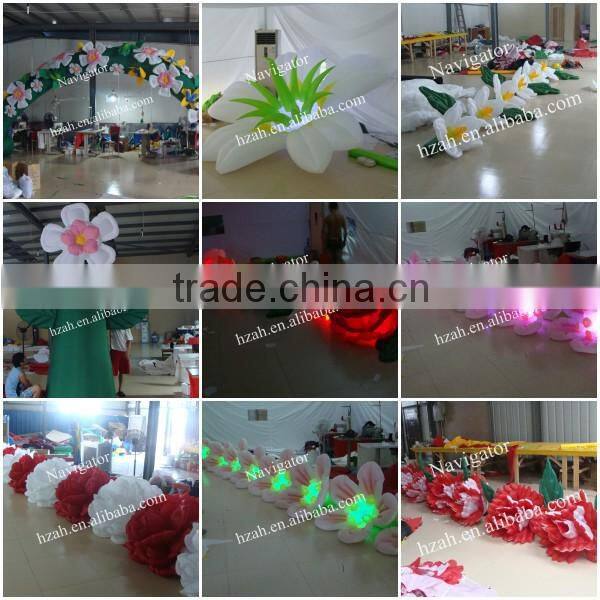 Romantic Weddings Inflatable Flower with Lighted
