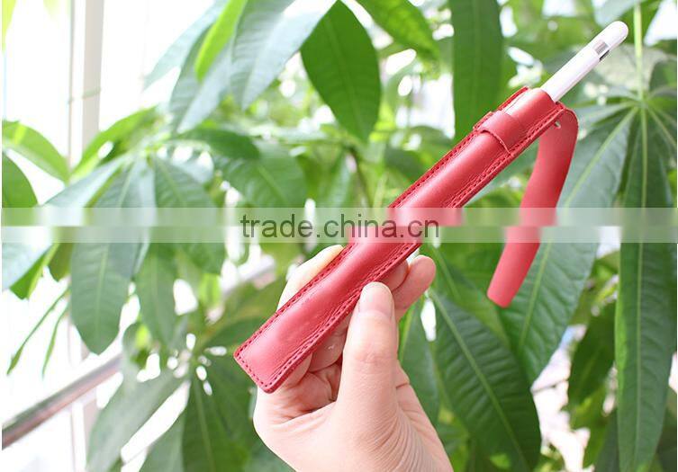 Cheaper Customized Genuine Leather Pen Pouch