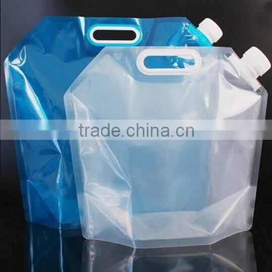 Portable Folding Water Bag / outdoor Water Carrier Storage / folding water bottle water bag