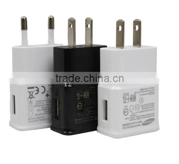 1A/2A AC USB Power Wall Charger Adapter Travel EU/US Plug For Samsung