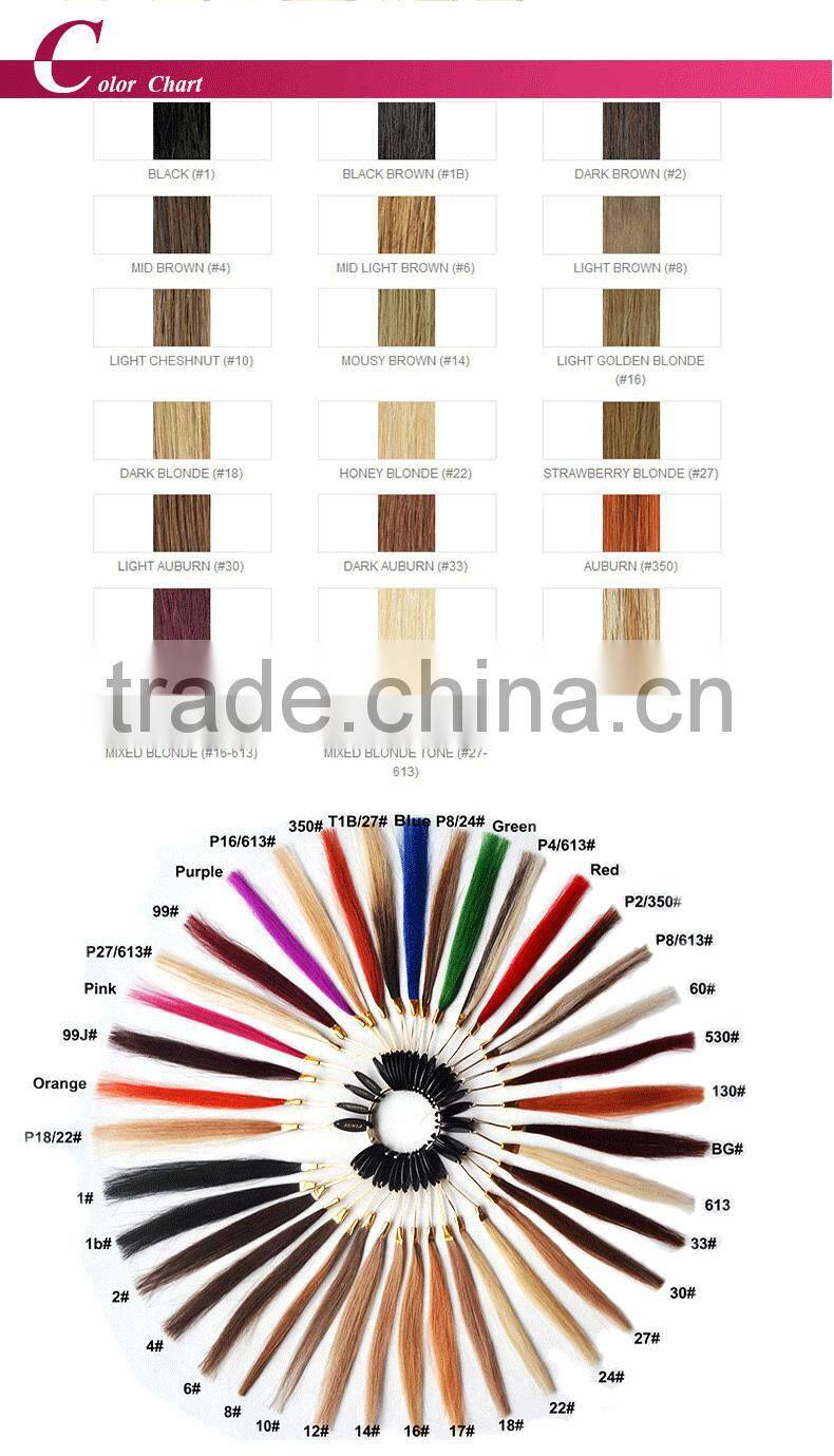 high quality remy bohemian remy clip in human hair extension