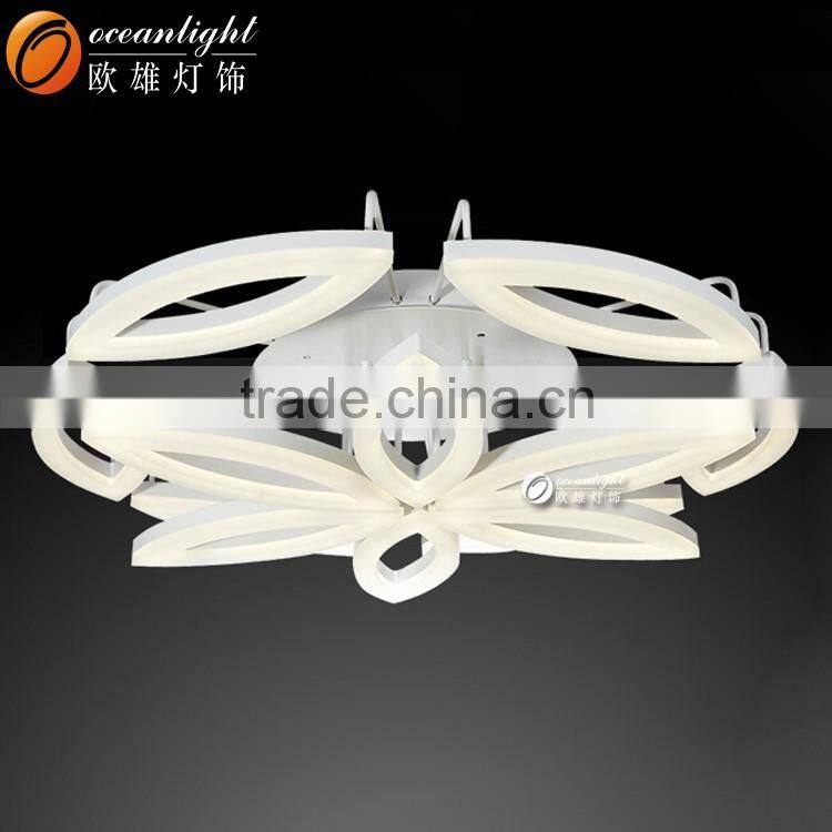 Reading Room Light Flower Shape Ceiling Chandelier LED Acrylic Light OXD9002-5W