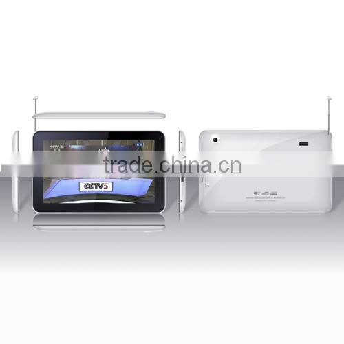 9 inch A20 dual core tablet PC,tablet with isdb-t tv