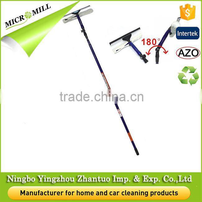 Car rubber squeegee card with short handle