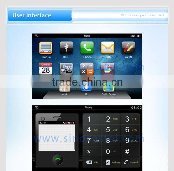 7 inch 3g WCDMA gps navigation for all cars