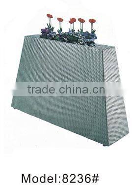 Outdoor rattan flower pot flower vase vase plant container