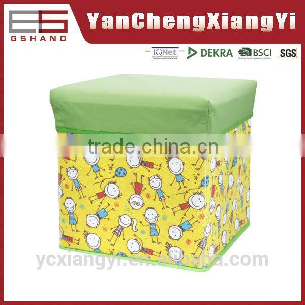 TNT fold down/Collapsible/folding nonwoven storage boxes stock/closeoutstools