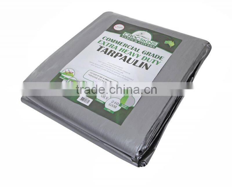 tarps and covers,tarp cover,commercial grade extra heavy duty tarpaulin,240gsm green/silver poly tarp