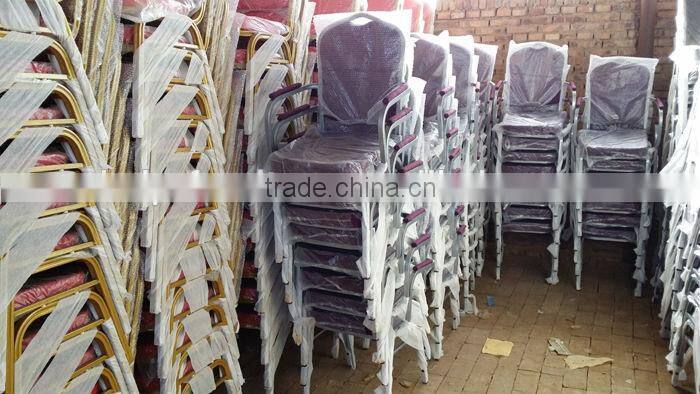 Cheap banquet chair with arms, hotel chair, stack chair