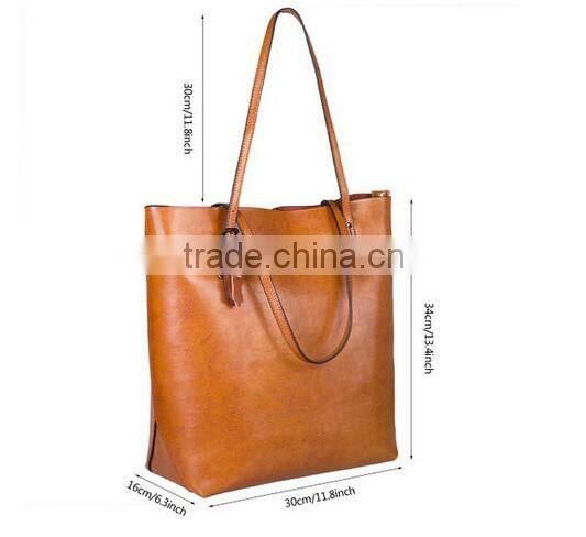 Boshiho Tops for Women 2016 Leather Tote Bag