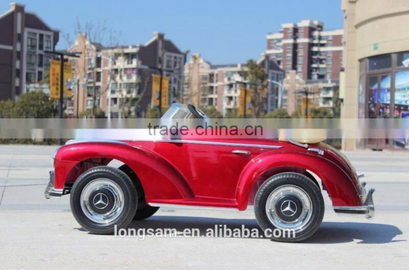 Kids Remote Ride On Car Mercedes Licensed With EVA Soft Wheels