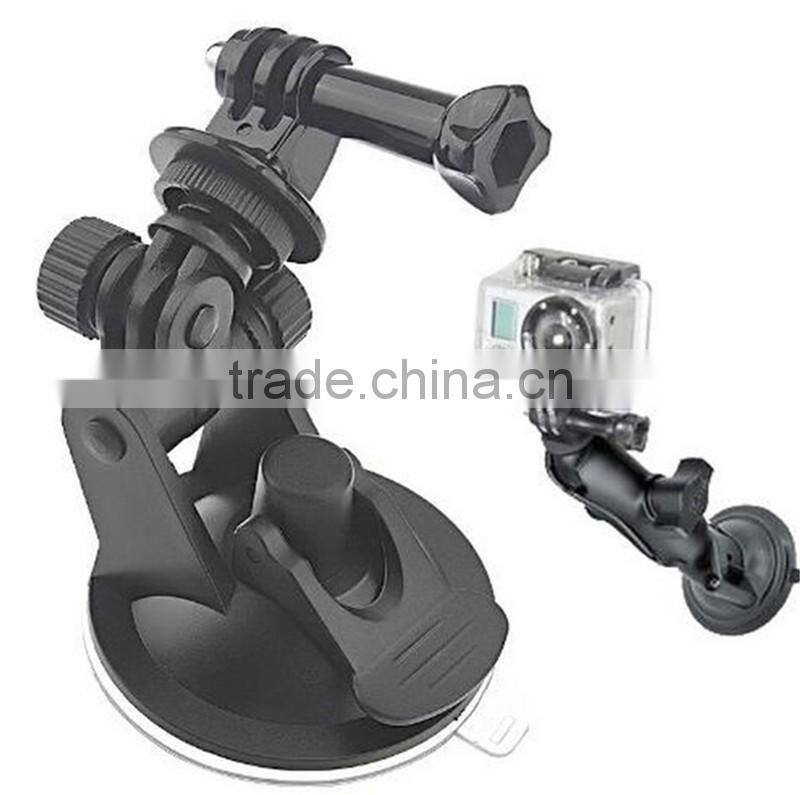 Hot Car Suction Cup Adapter Window Glass Tripod + 7CM Diameter Base Mount for Gopros 2 3 ,SJCAM