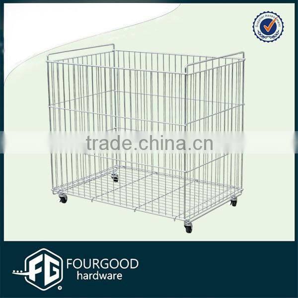 metal mesh wire basket for retail store