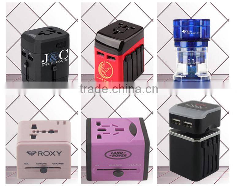 Fashion Business Gift Multi World Uk To Euro Plug Travel Universal Adapter