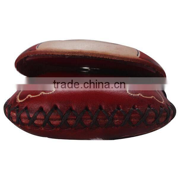 Wholesale High quality Pure hand-made genuine leathter animal coin purse
