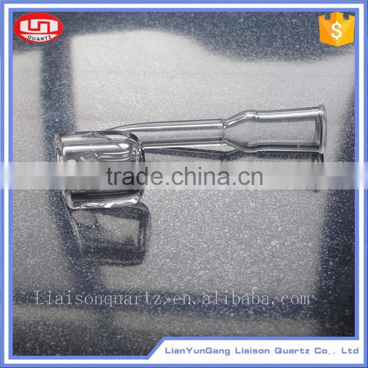 Clear color and 4mm thickness quartz nail