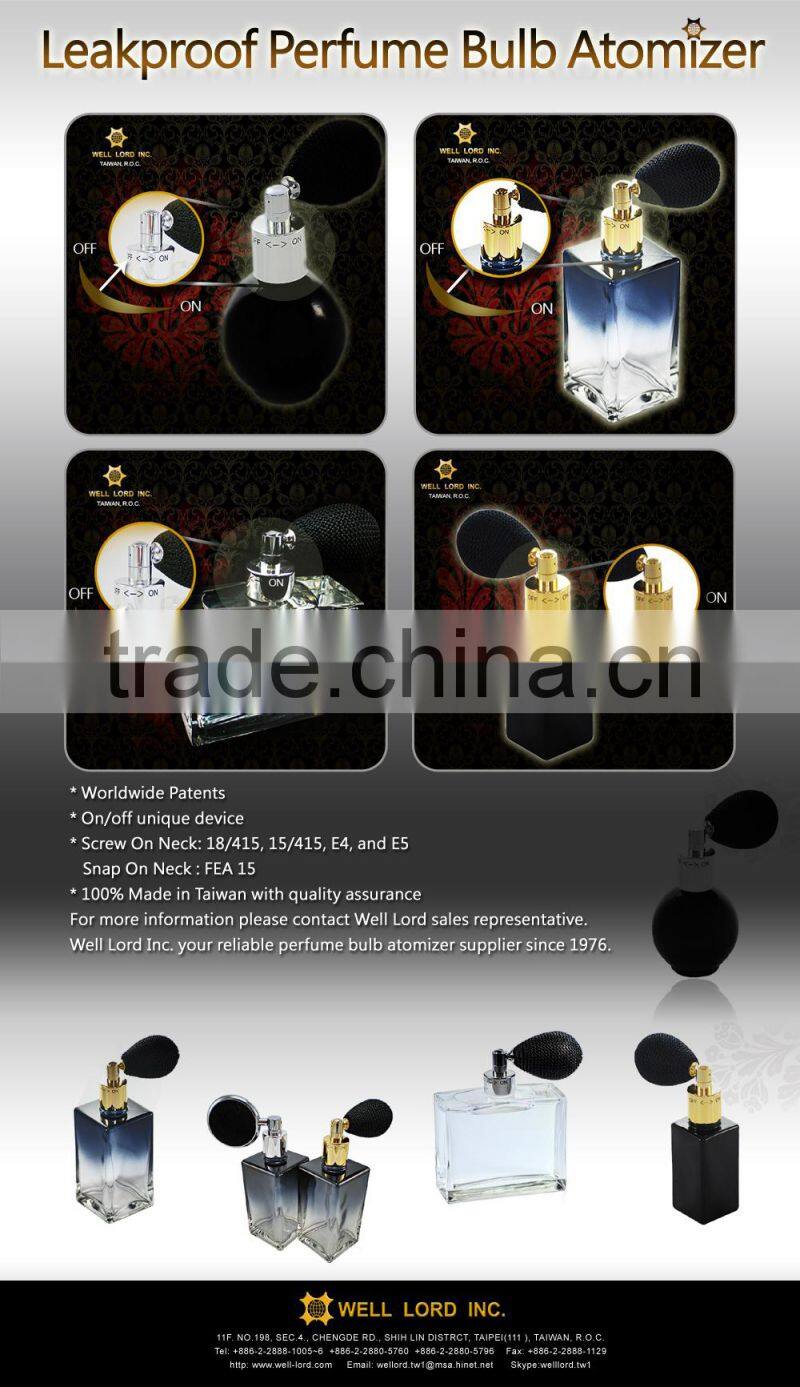 Classic custom made perfume spray glass bottle smart collection