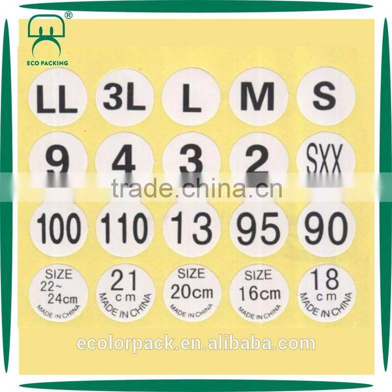 2015 High Quality Custom Individual Stickers