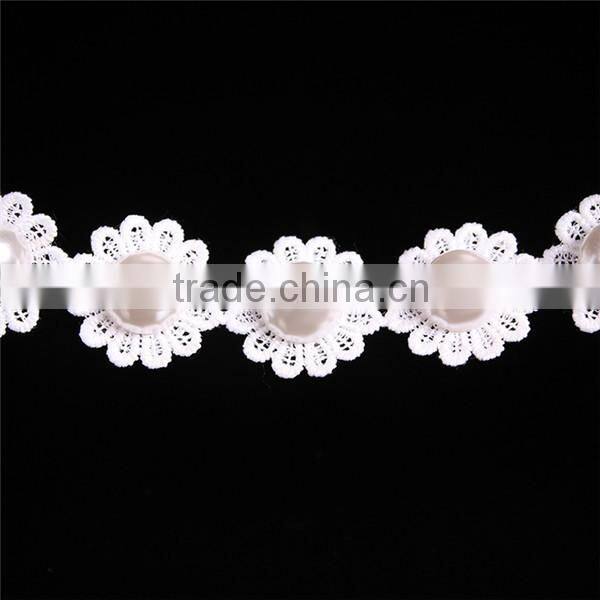 MYLOVE Simple pearl short necklace flower stud earring wholesale MLT016