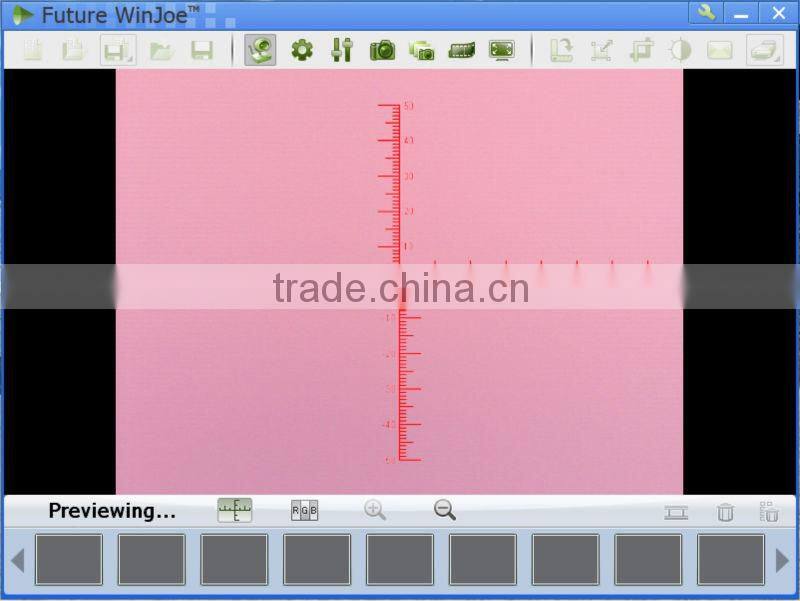 3.0MP digital measurement microscope camera MVV3000R equipped with relay lens and professional imaging software of Future WinJoe