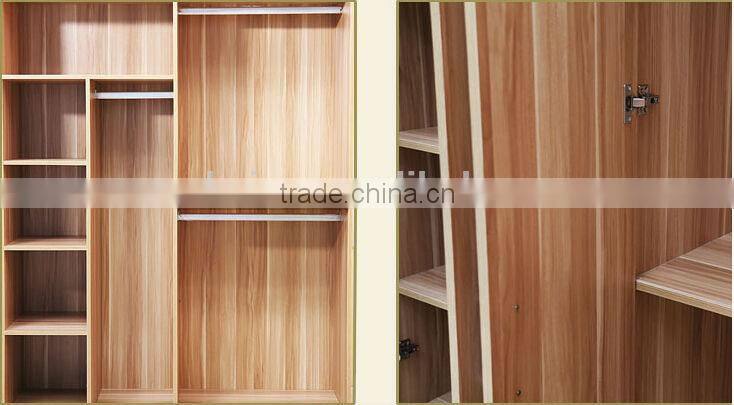 Wholesale cheap 4 door modern bedroom wardrobe