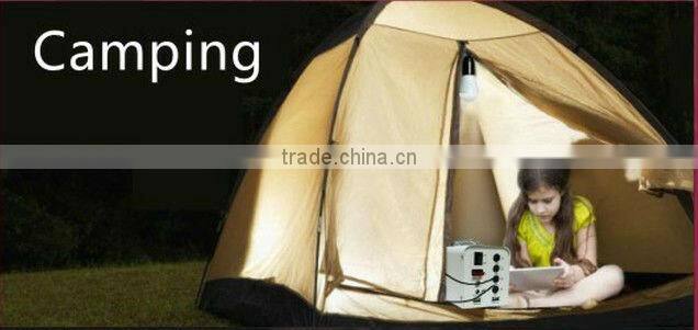 Solar Energy Solar Camping Light System For Outdoor Emergency Power Bank