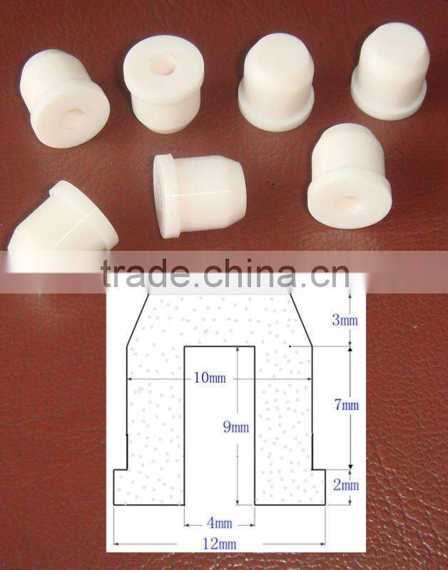 Silicone plug silicone rubber stopper silicone stopper rubber stopper of silicon syringe rubber stopper