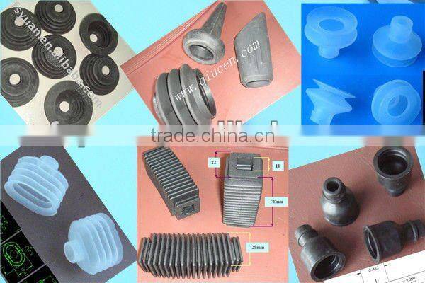 Silicone rubber dustproof cover rubber threaded pipe drain cover rubber flexible wire covering rubber