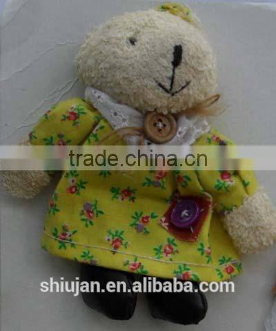 Fancy garment accessory cloth doll/ knitting patterns toy on children clothing