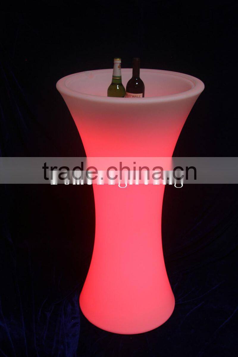 Luminous plastic furniture waterproof flower pot big ice bucket