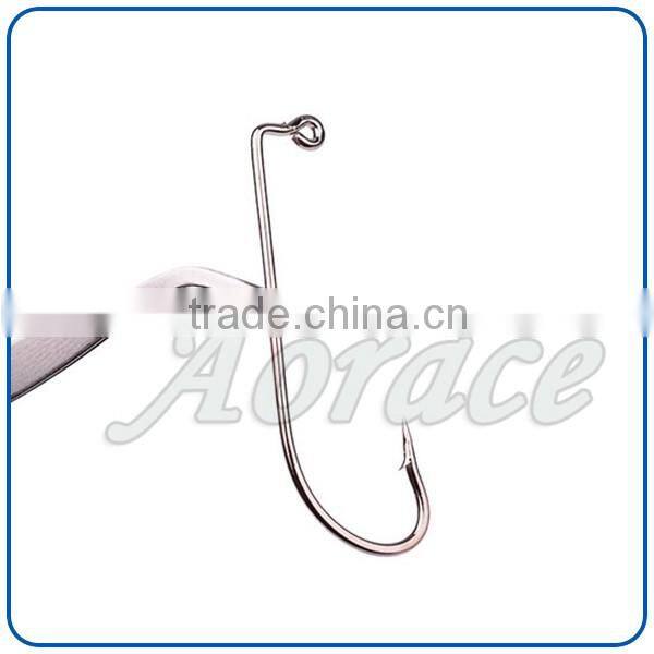 Famous factory vertical size hook style carbon steel black tuna hook fishing