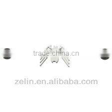 316L stainless steel spiral industrial barbell earrings piercing body jewelry