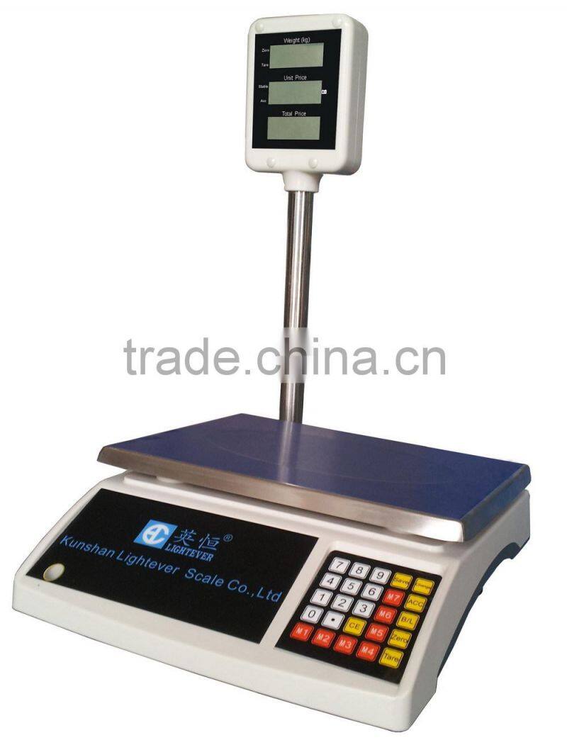 15kg acs system electronic scale for food
