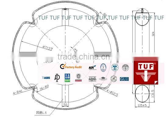 SOLAS 4.3kg Marine Lifebuoy
