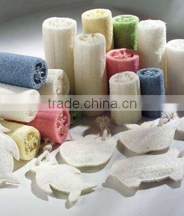 natural loofah bath sponge