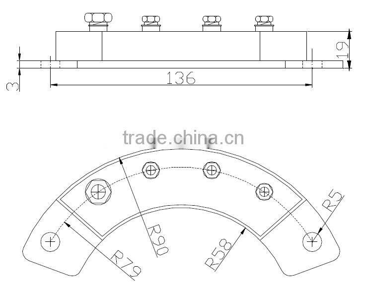 MXGY(II) 40~70 Rotation triphase half bridg rectifier module