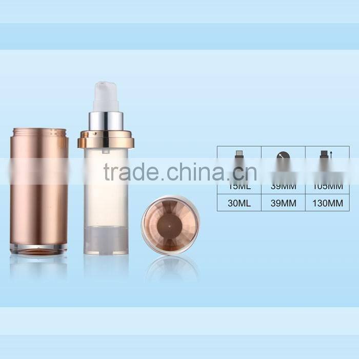 WY0312 2016 new style acrylic bottle, SAN cosmetic bottle,acrylic airless bottle