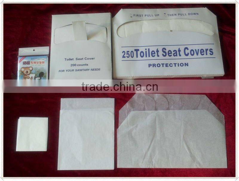 airplane disposable toilet seat pad paper