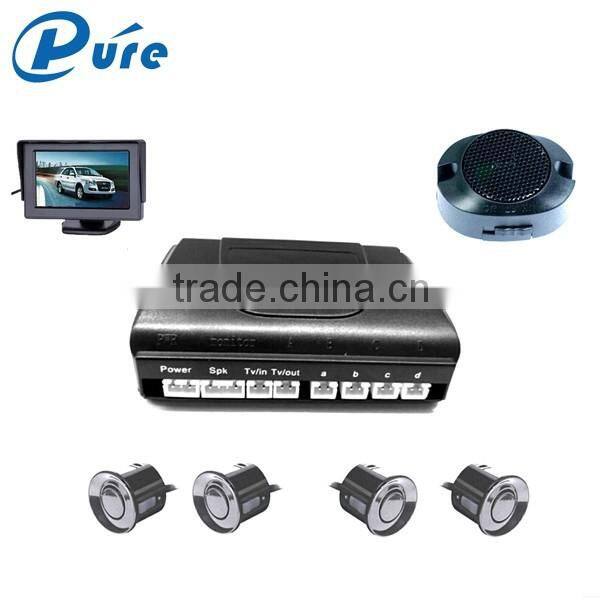 Car Parking Sensor Assist System Parking Reversing Sensor LCD Parking Sensor System Car Alarm Warning Buzzer